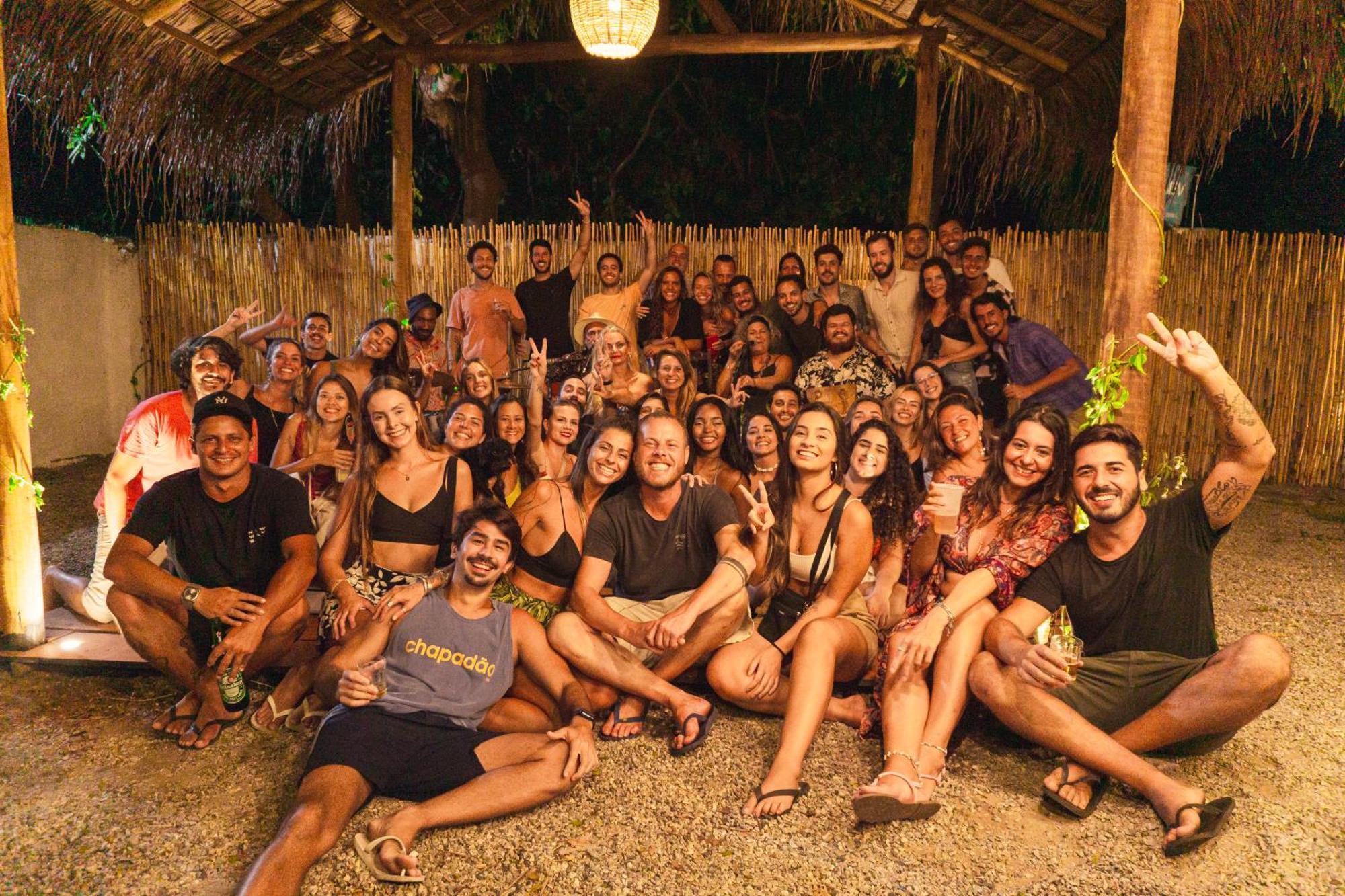 Padang Hostel Praia de Pipa エクステリア 写真